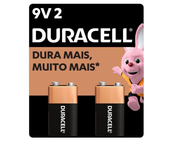 Duracell Bateria 9V Duracell Com 2 Unidades